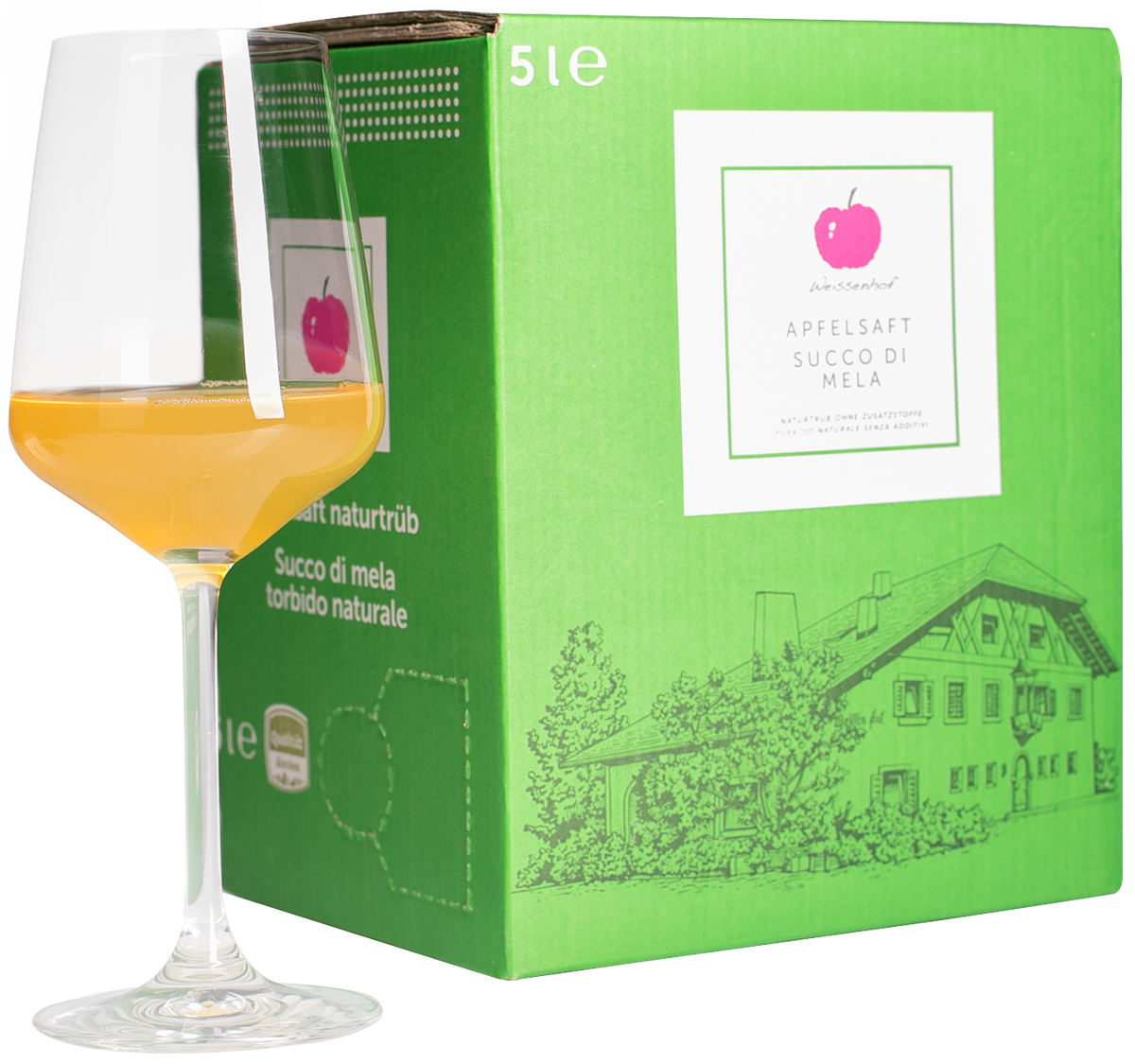 Apfelsaft naturtrüb Bag in Box 1
