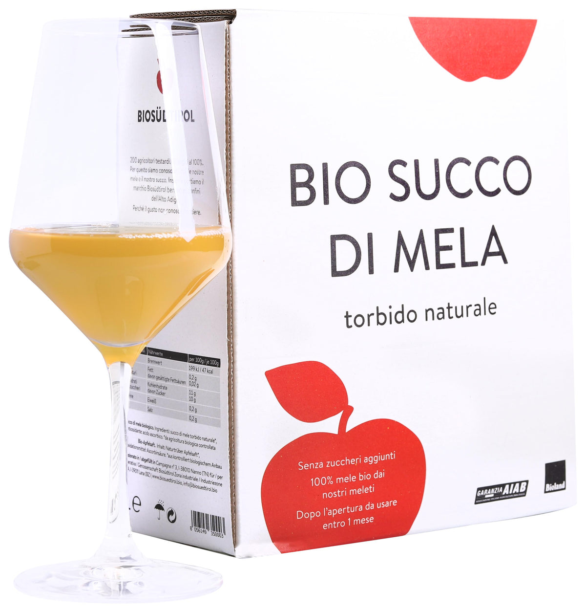 Apfelsaft Naturtrüb Bio Bag in Box 1