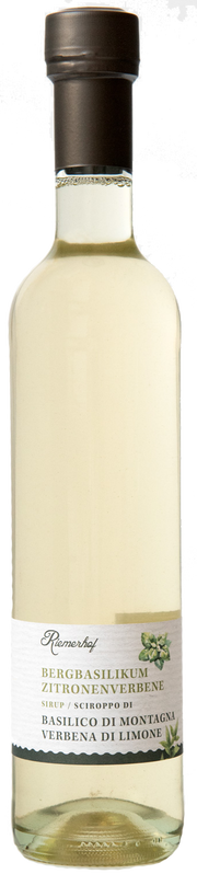 Basilikum - Zitronenverbene- Sirup  1