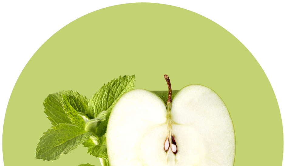 Bergapfelsaft mit Apfelminze 2
