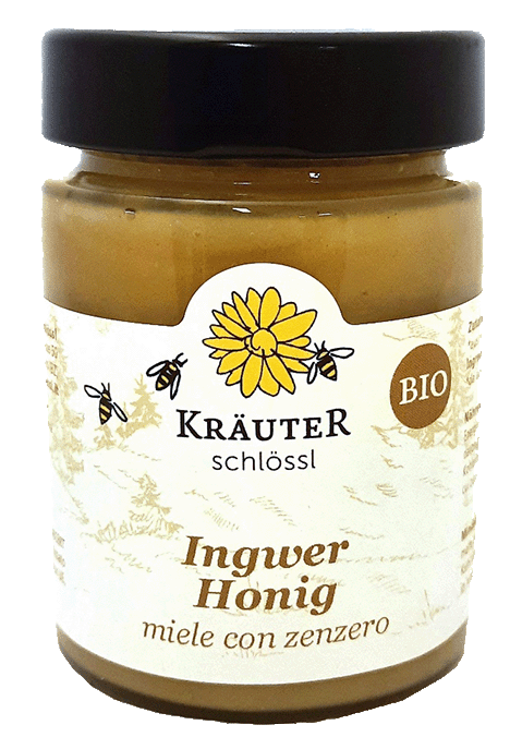 Cremehonig mit Ingwer Bio 1