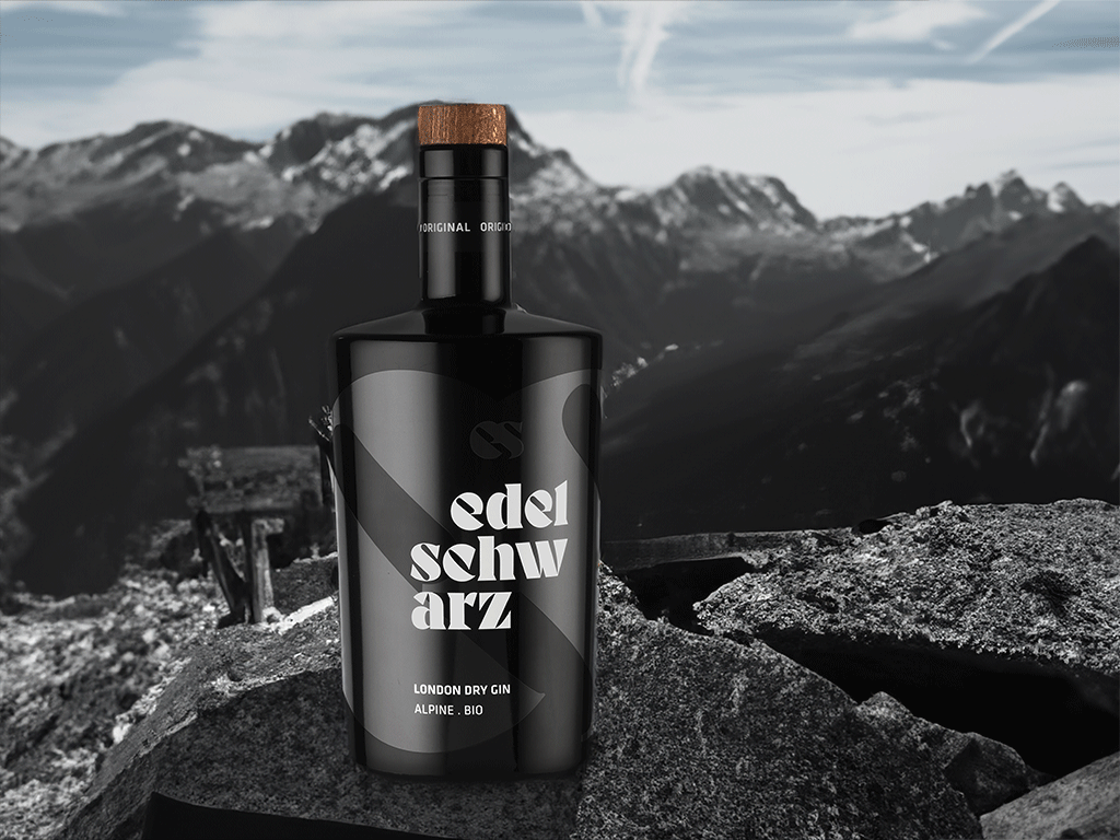 Edelschwarz Organic Gin Bio 2