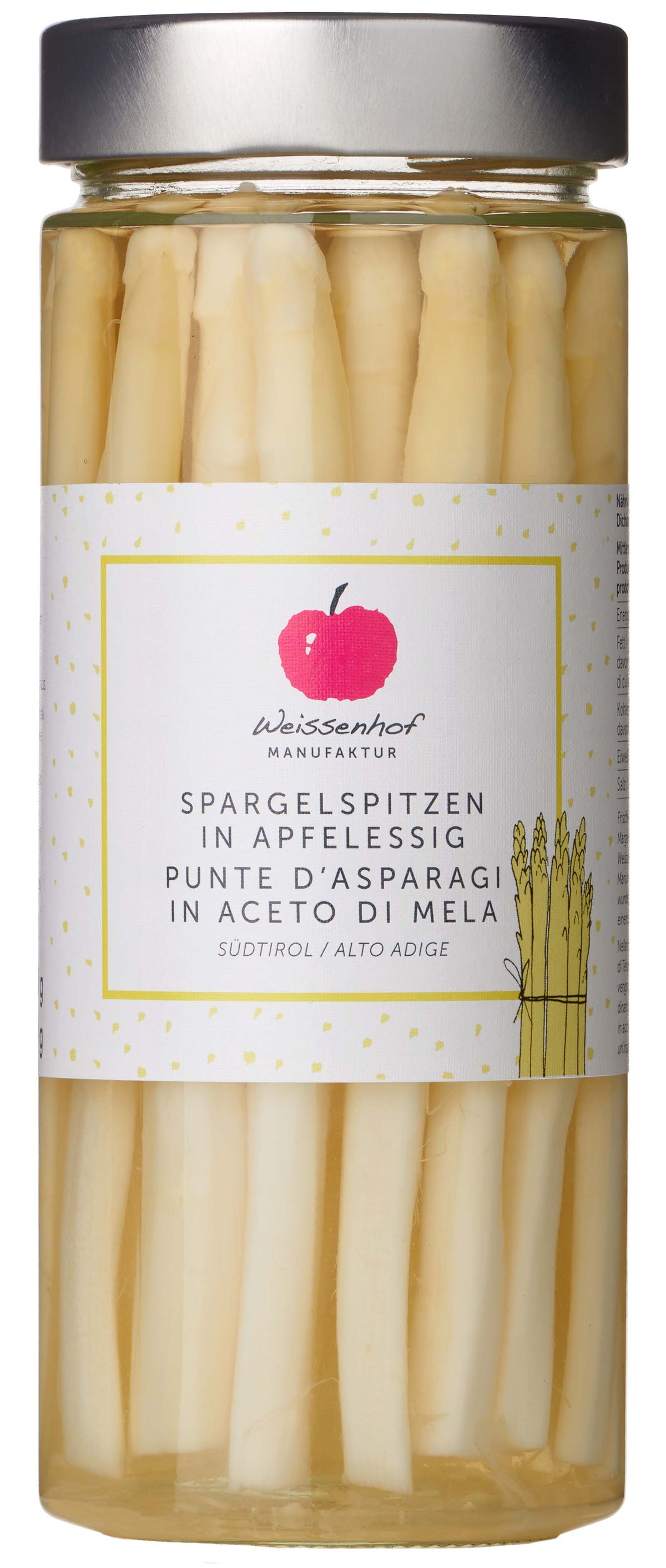 Eingelegte Spargelspitzen in Apfelessig  1
