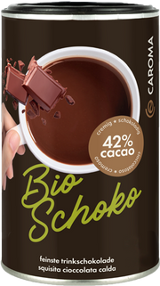 Feinste Trinkschokolade Bio Pulver 1
