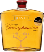 Gealterter Grappa Gewürztraminer Riserva 1