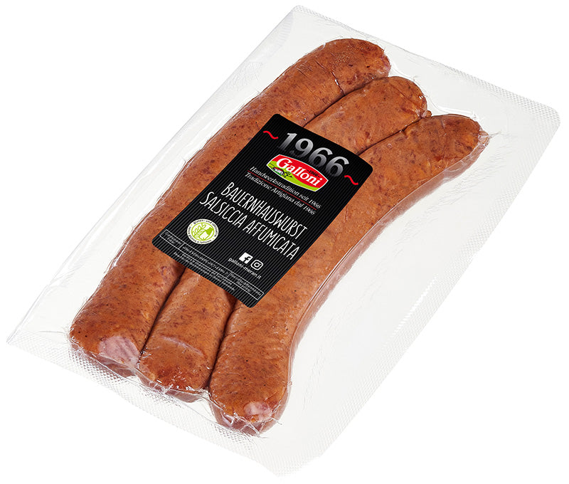 Geselchte Bauernhauswurst 1