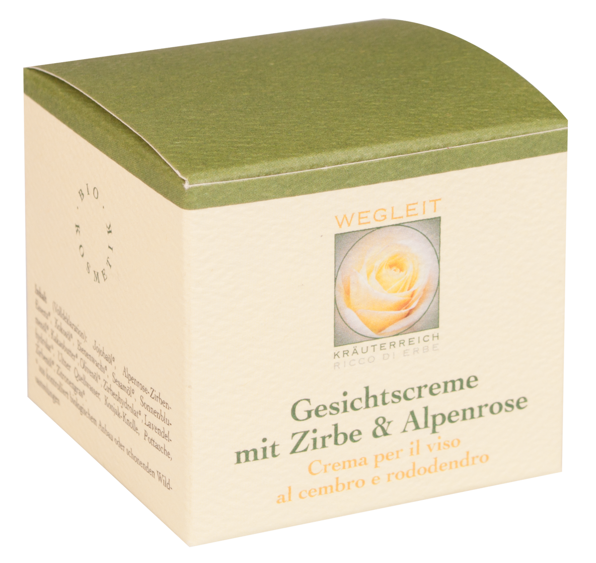 Gesichtscreme Zirbe und Alpenrose Bio 1