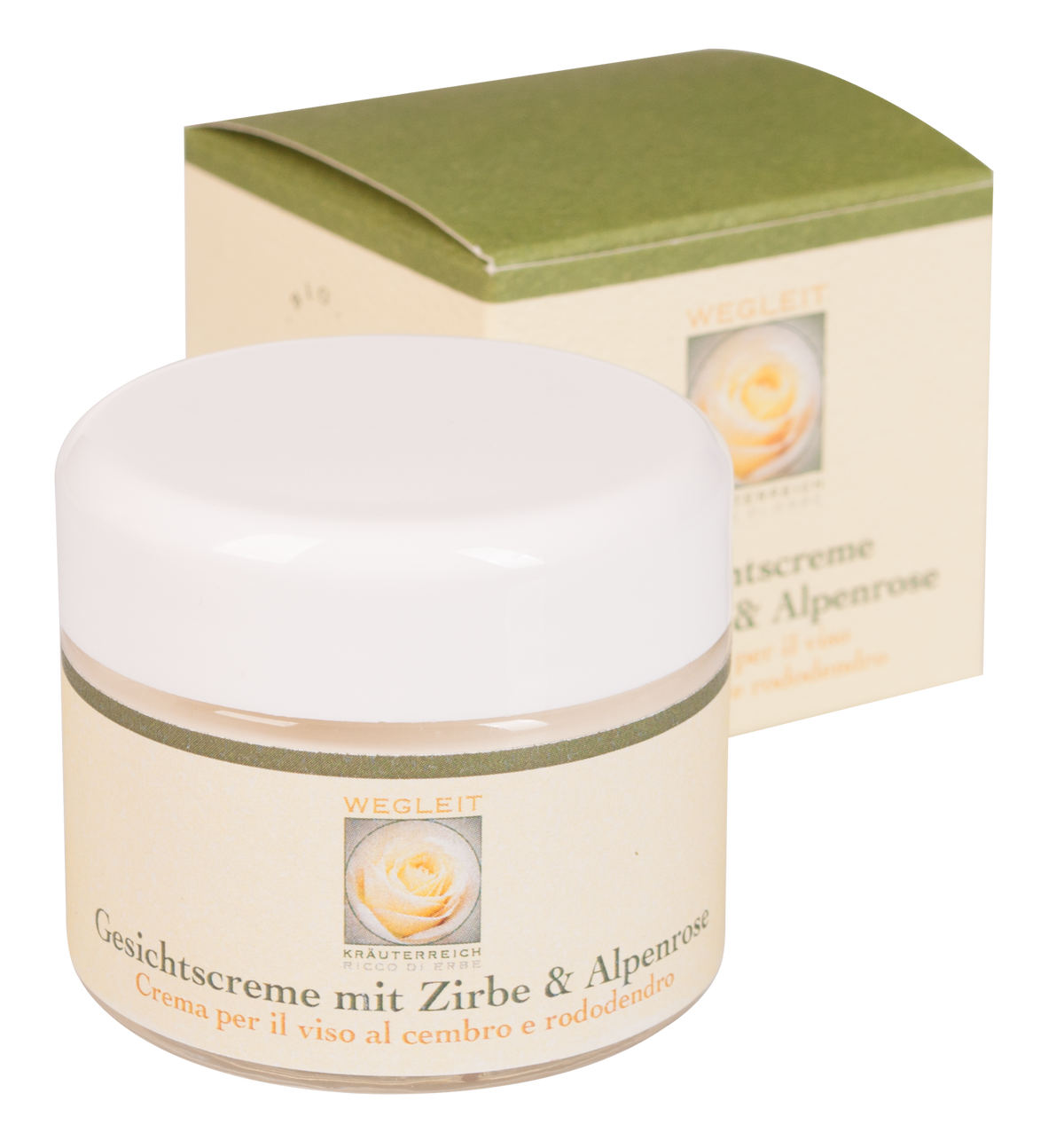 Gesichtscreme Zirbe und Alpenrose Bio 3