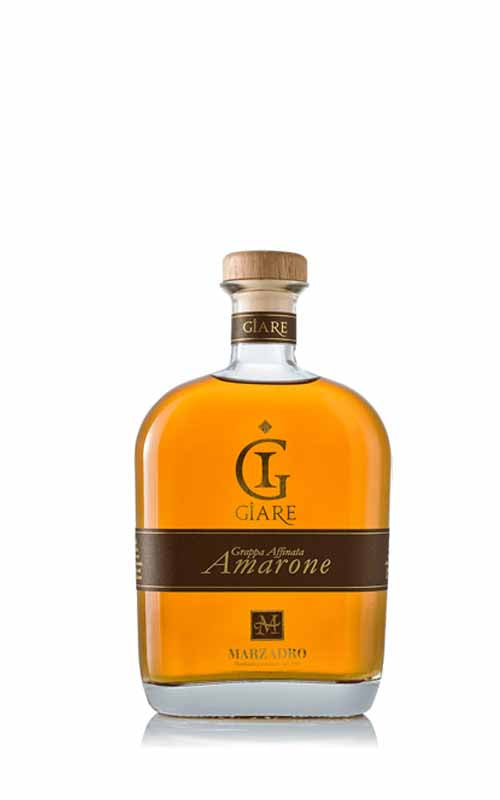 Grappa Amarone Risverva Affinata Le Giare Marzadro 1