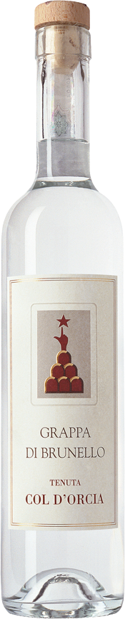 Grappa di Brunello di Montalcino Col d´Orcia 1