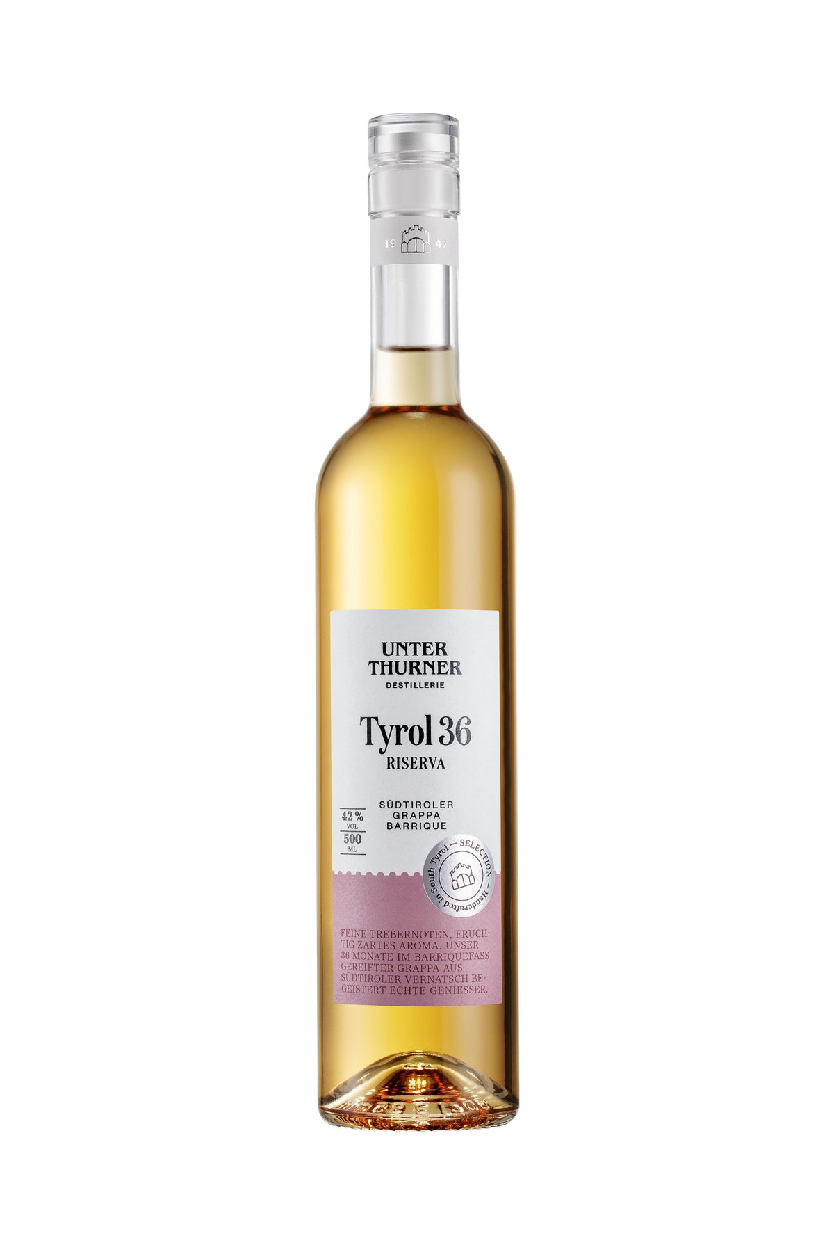 Grappa Tyrol 36 Riserva 1