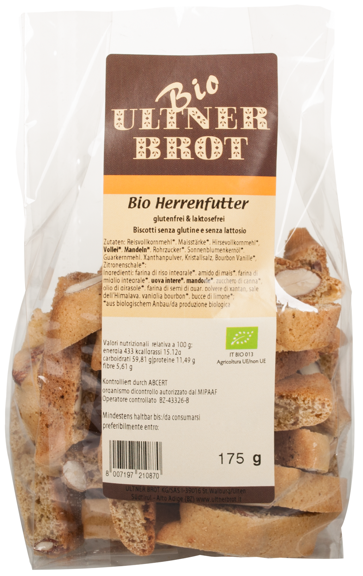 Herrenfutter Glutenfrei Bio 1