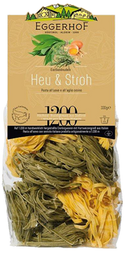 Heu & Stroh mit Bärlauch Fettuccine 1