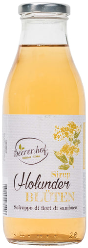 Holunderblütensirup 1