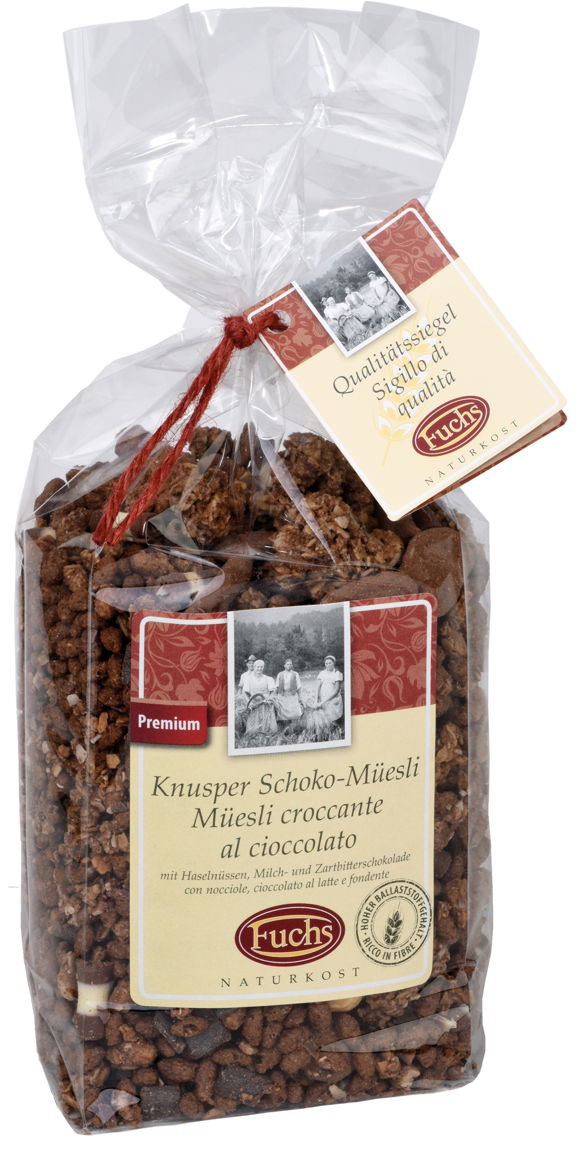 Knusper Müsli Schokolade Haselnuss 1