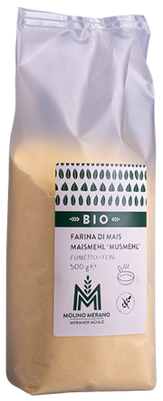 Maismehl gelb fein glutenfrei Bio 1