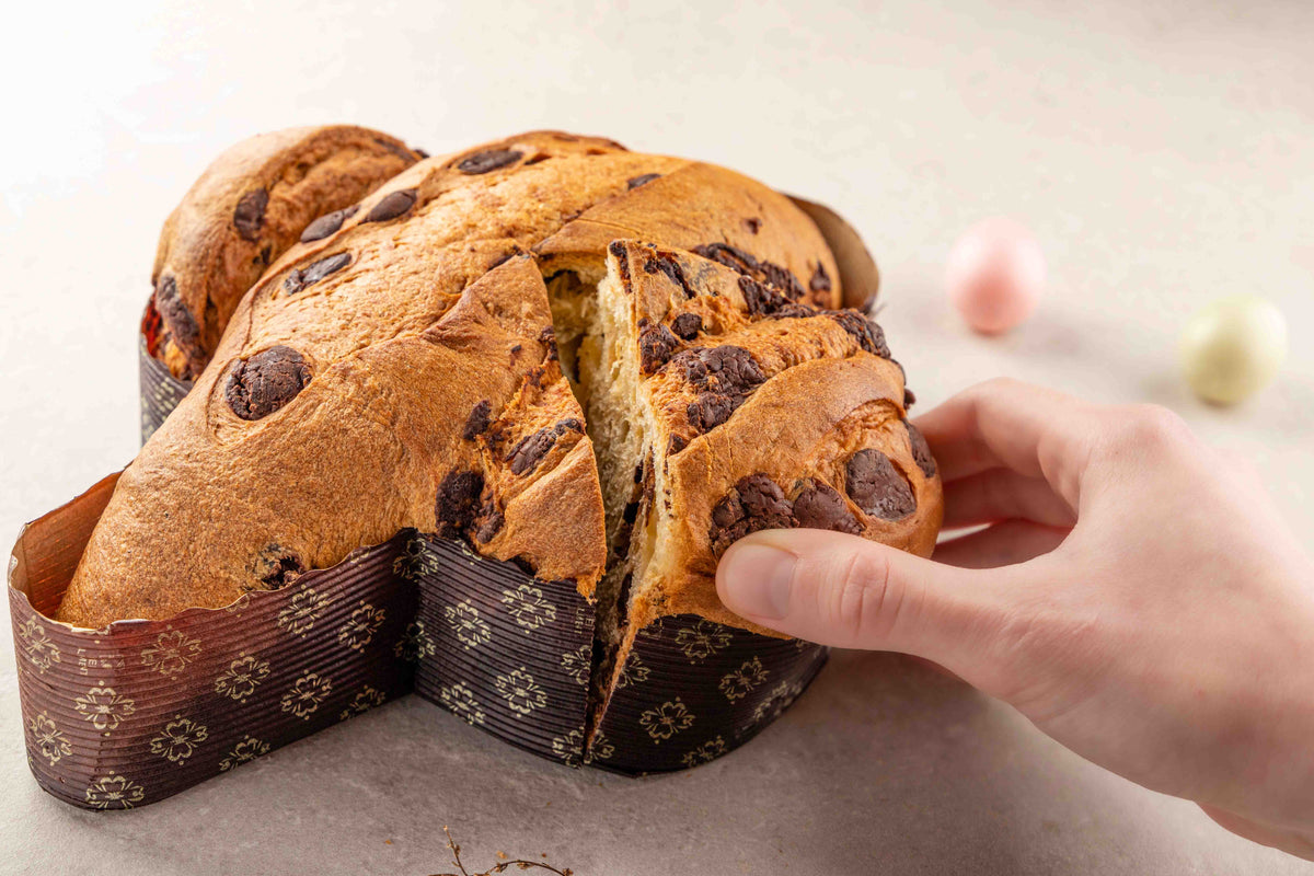 Ostertaube mit Schokolade 2