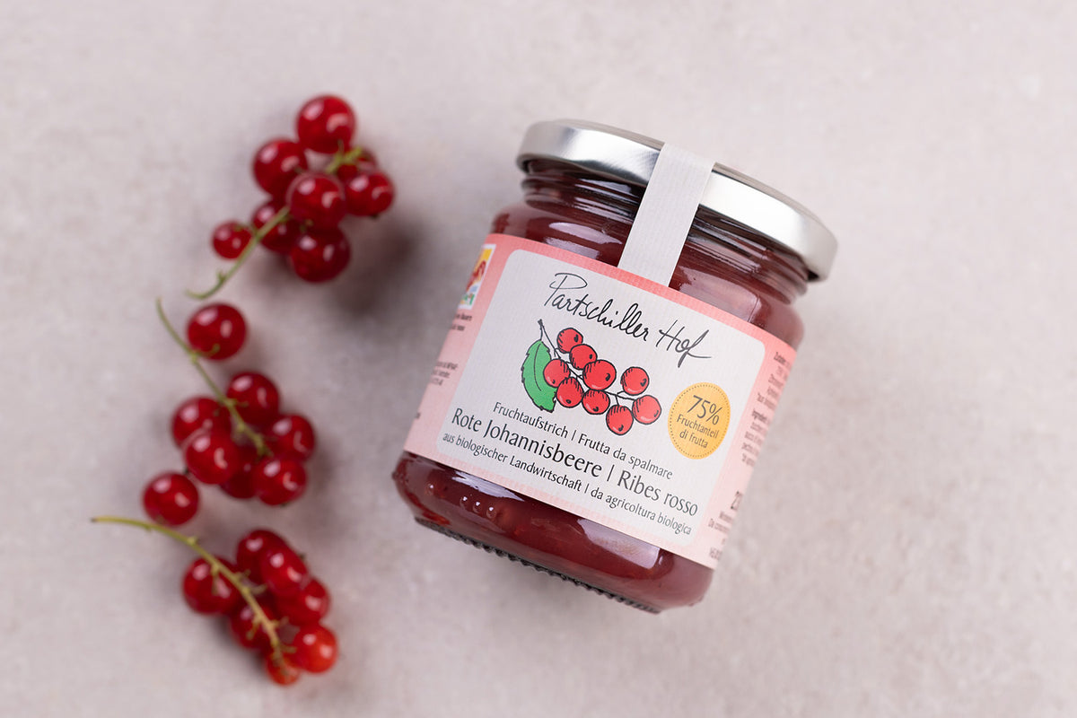 Rote Johannisbeere Bio Fruchtaufstrich 2