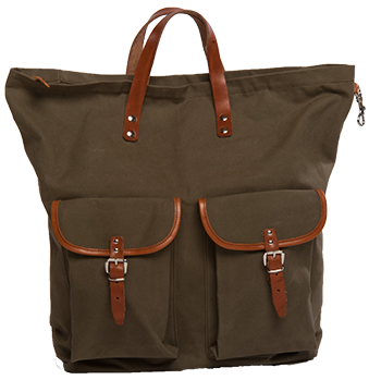 Rucksack / Tasche grün "Zilla" 1