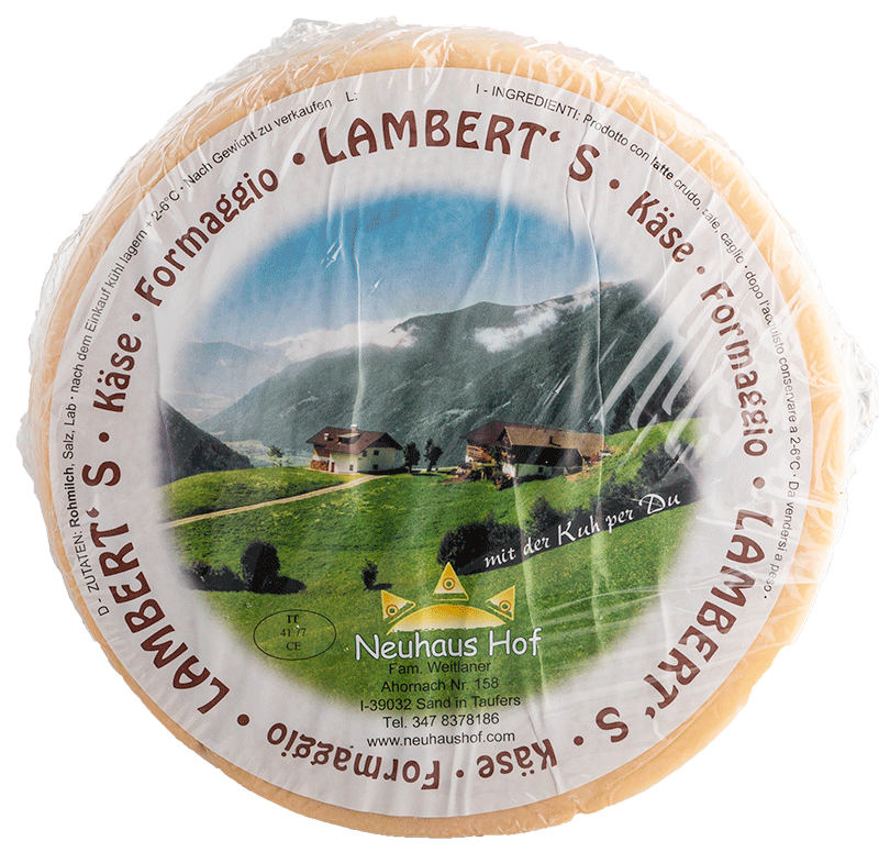 Schnittkäse Hochgall Lambert 1