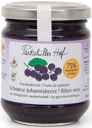 Schwarzer- Johannisbeer- Aufstrich Bio 1