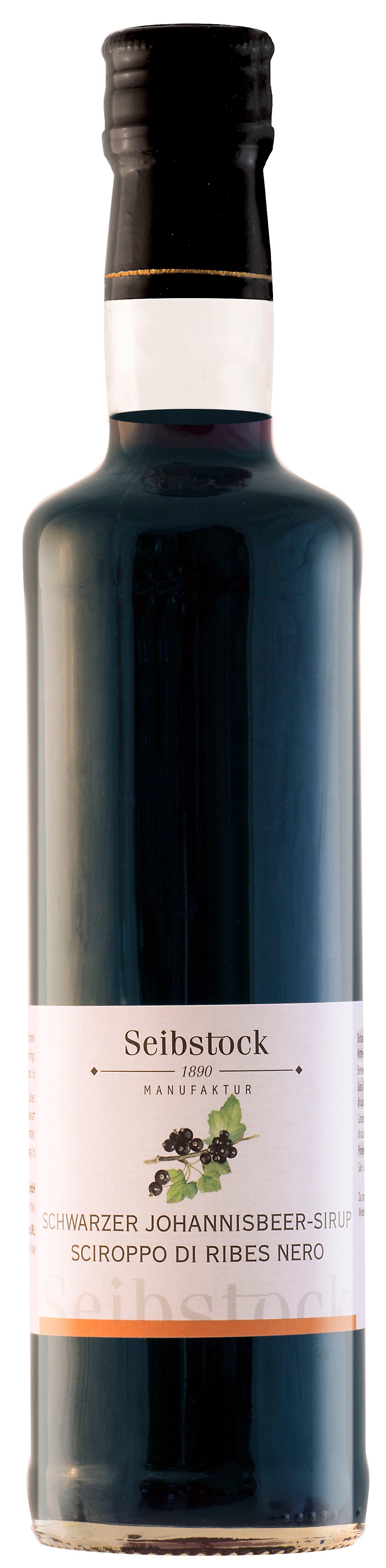 Schwarzer Johannisbeersirup "Martelltal" 1