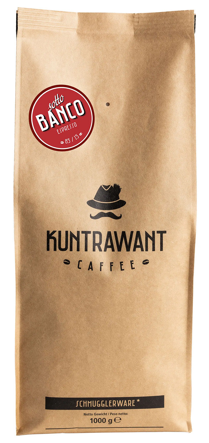 "Sotto Banco" 85% Arabica 15% Robusta Espresso Bohnen 1
