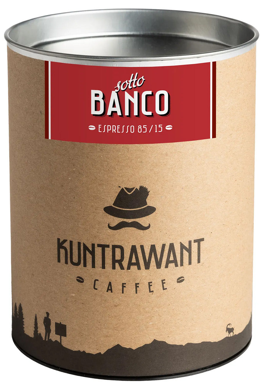"Sotto Banco" 85% Arabica 15% Robusta Espresso gemahlen 1