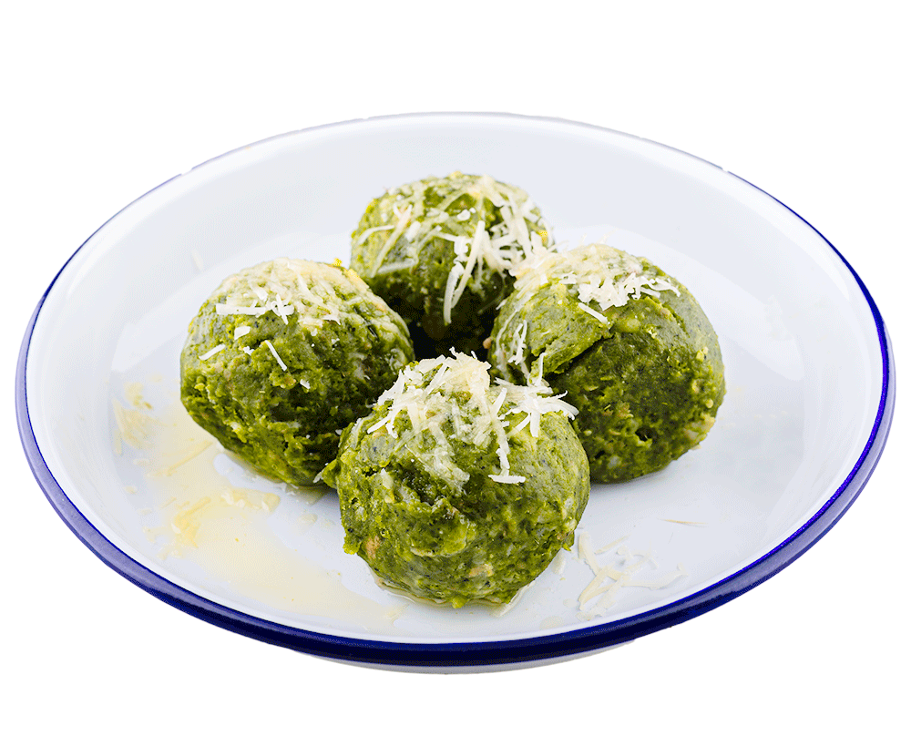 Spinatknödel 1