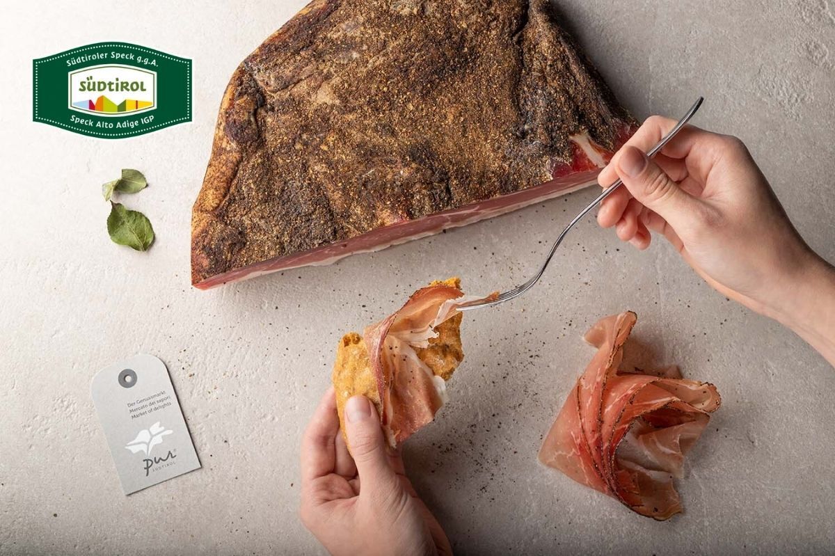 Südtiroler Speck bio g.g.A. Hamme 2