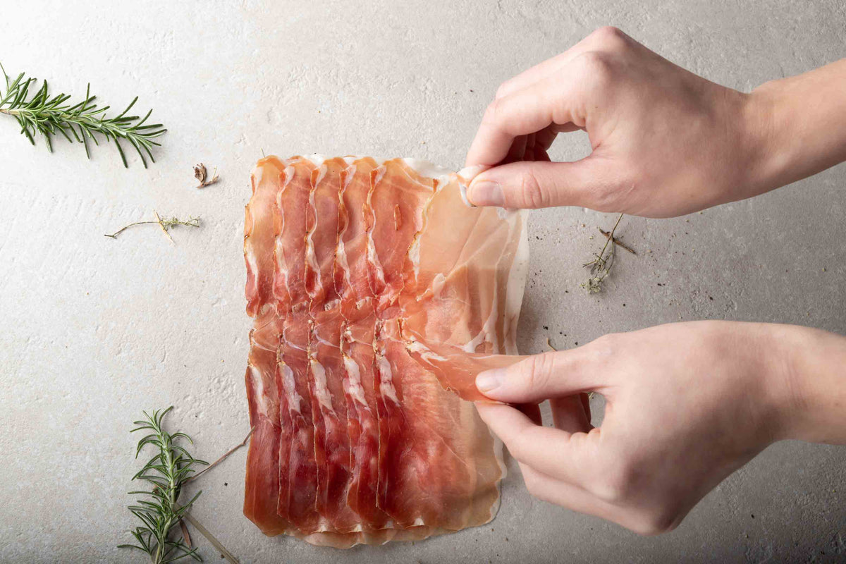 Südtiroler Speck g.g.A. geschnitten 500g 2