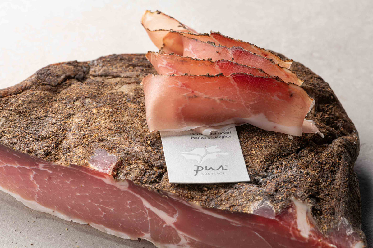 Südtiroler Speck g.g.A. halbe Hamme  3