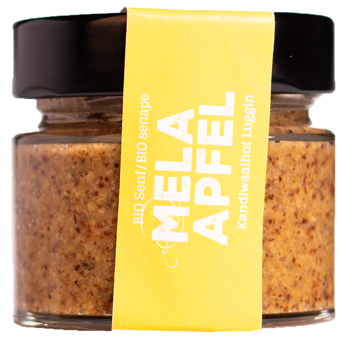 Süßer Senf mit Apfel Bio 1