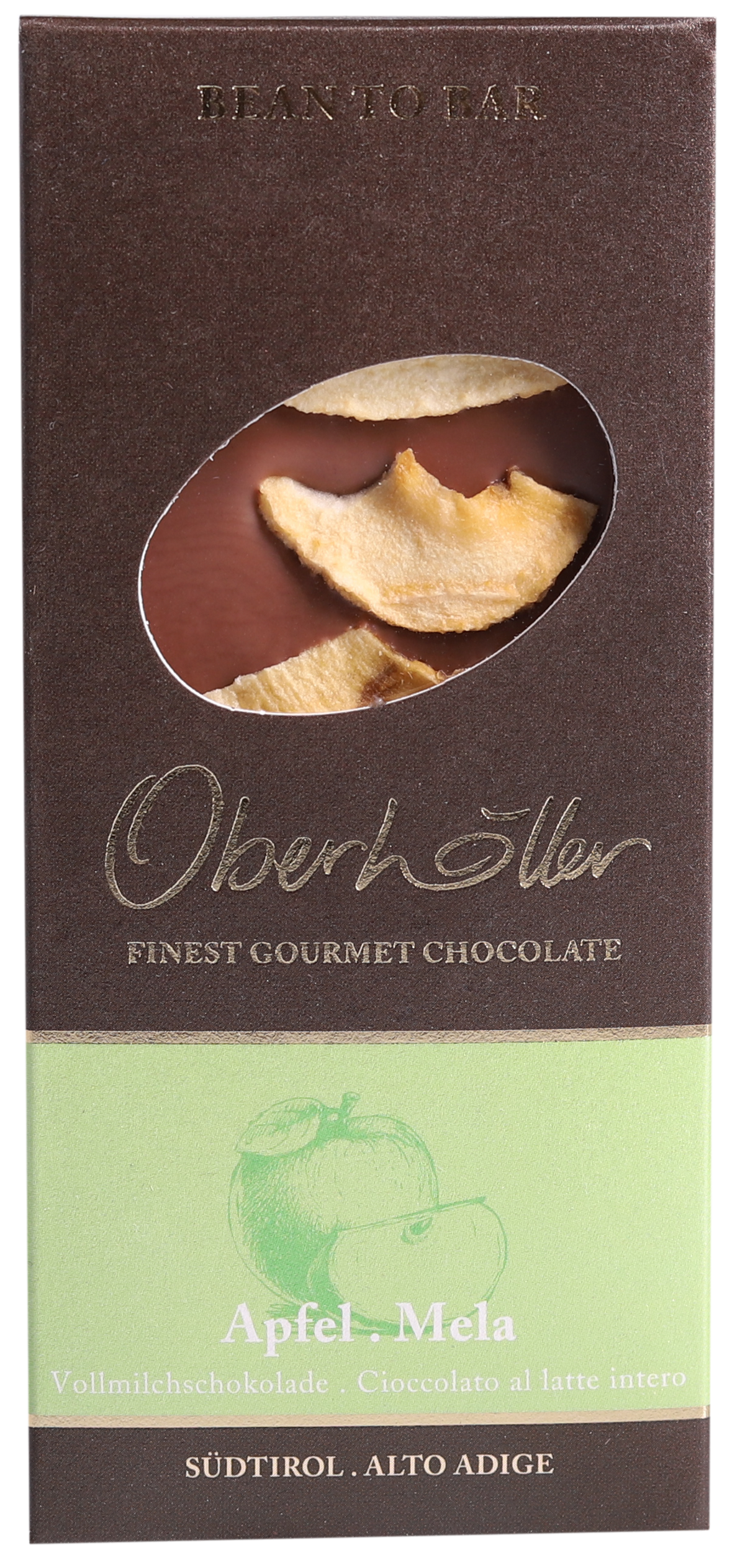 Vollmilchschokolade Apfel 1