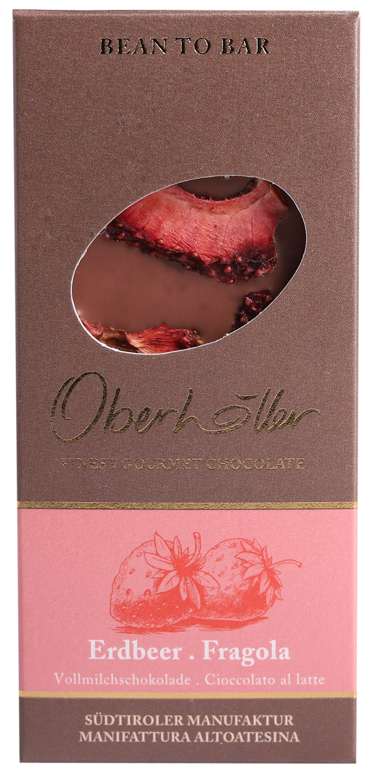 Vollmilchschokolade Erdbeere 1