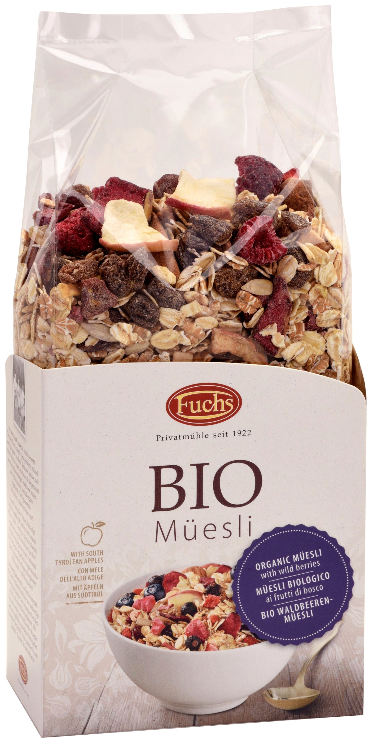 Waldbeeren Müsli Bio 1