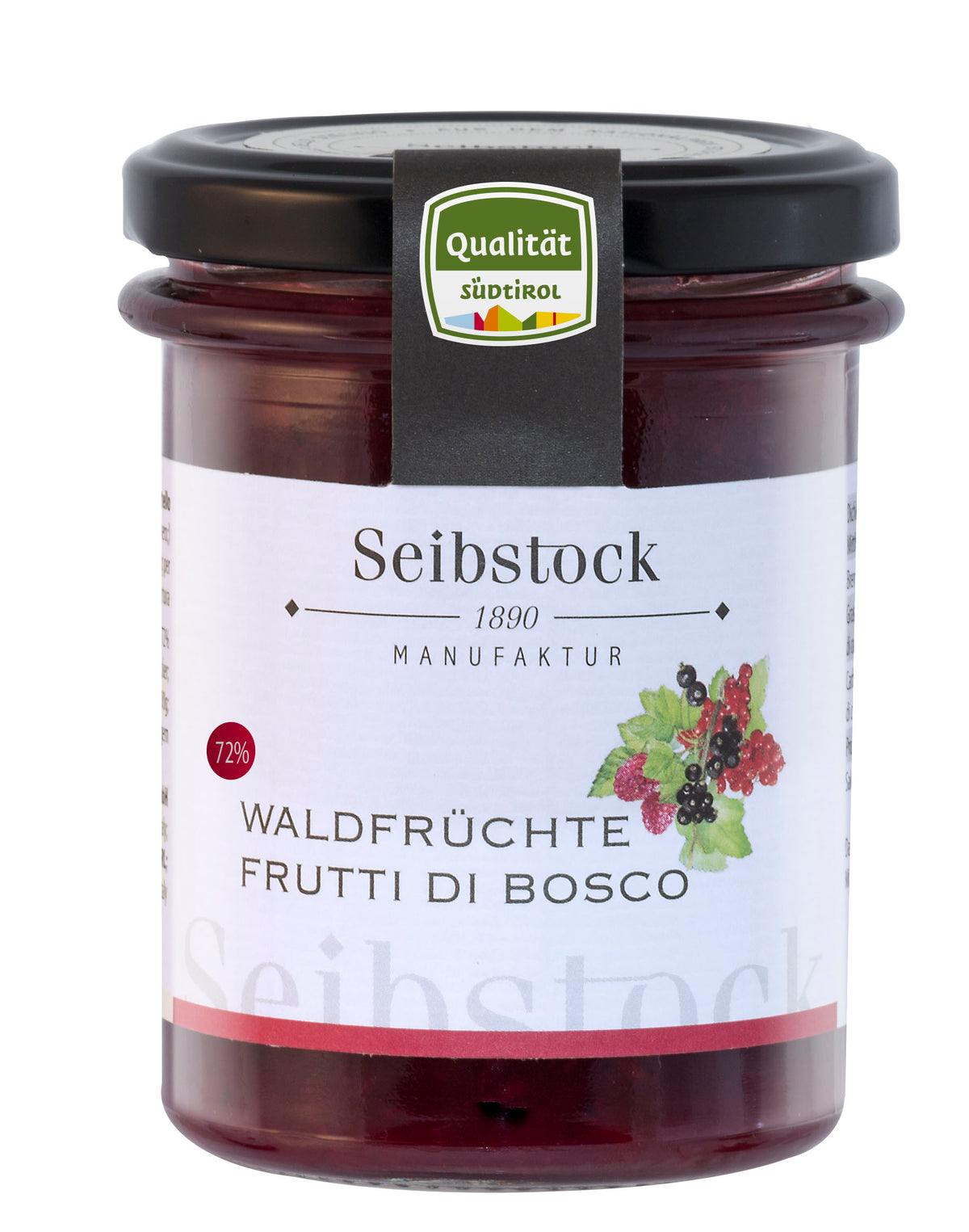 Waldfrüchte 72% Fruchtaufstrich 1