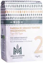 Weizenmehl Nr. 2 Type 00 Bio 1
