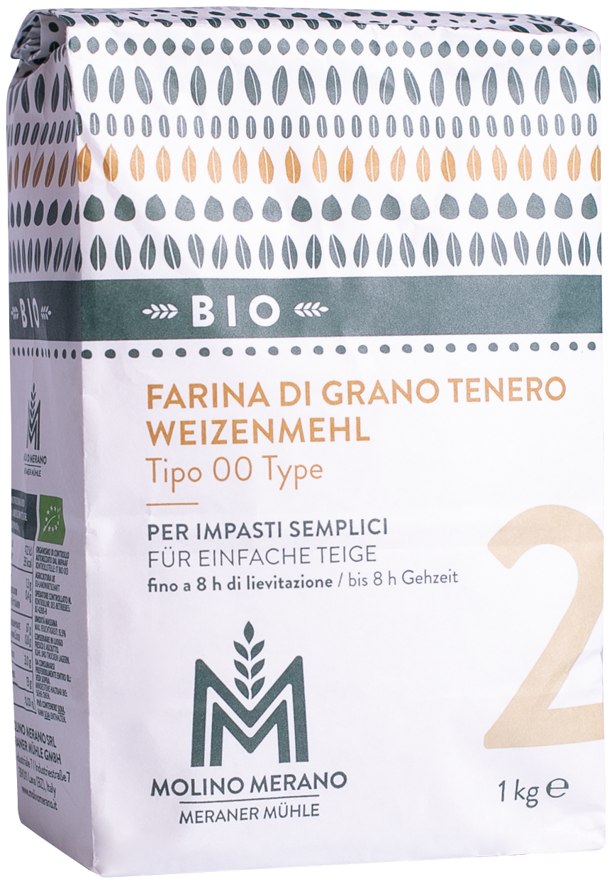 Weizenmehl Nr. 2 Type 00 Bio 1
