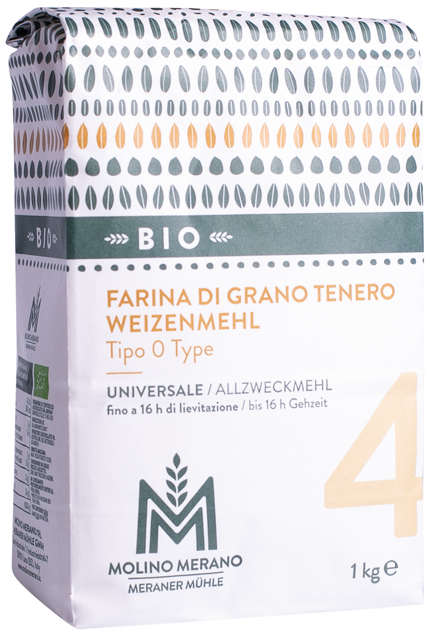 Weizenmehl Nr. 4 Type 0 Bio 1 kg 1