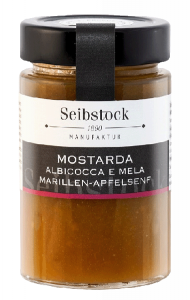 Mostarda Aprikosen-Apfel Seibstock