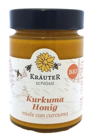 Honig mit Kurkuma Bio