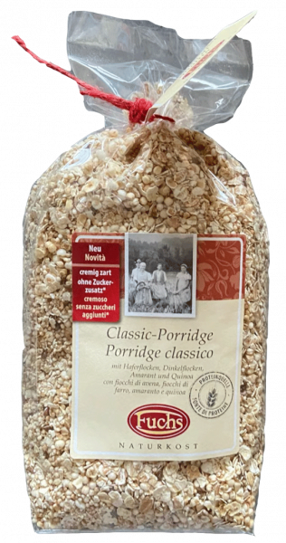 Porridge klassisch Bio