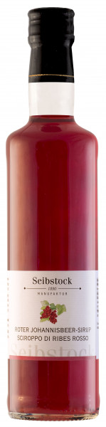 Roter Johannisbeersirup