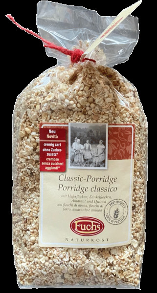 Porridge klassisch Bio