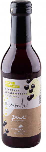 Schwarzer Johannisbeersirup "Vitalpina"